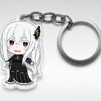 Echidna High Quality Anime Acrylic Keychain Charm