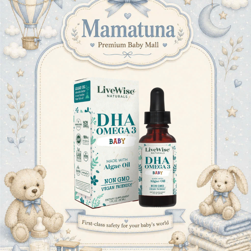 DHA LiveWise Omega-3 Thuần Chay cho bé từ sơ sinh của Mỹ - 30ml