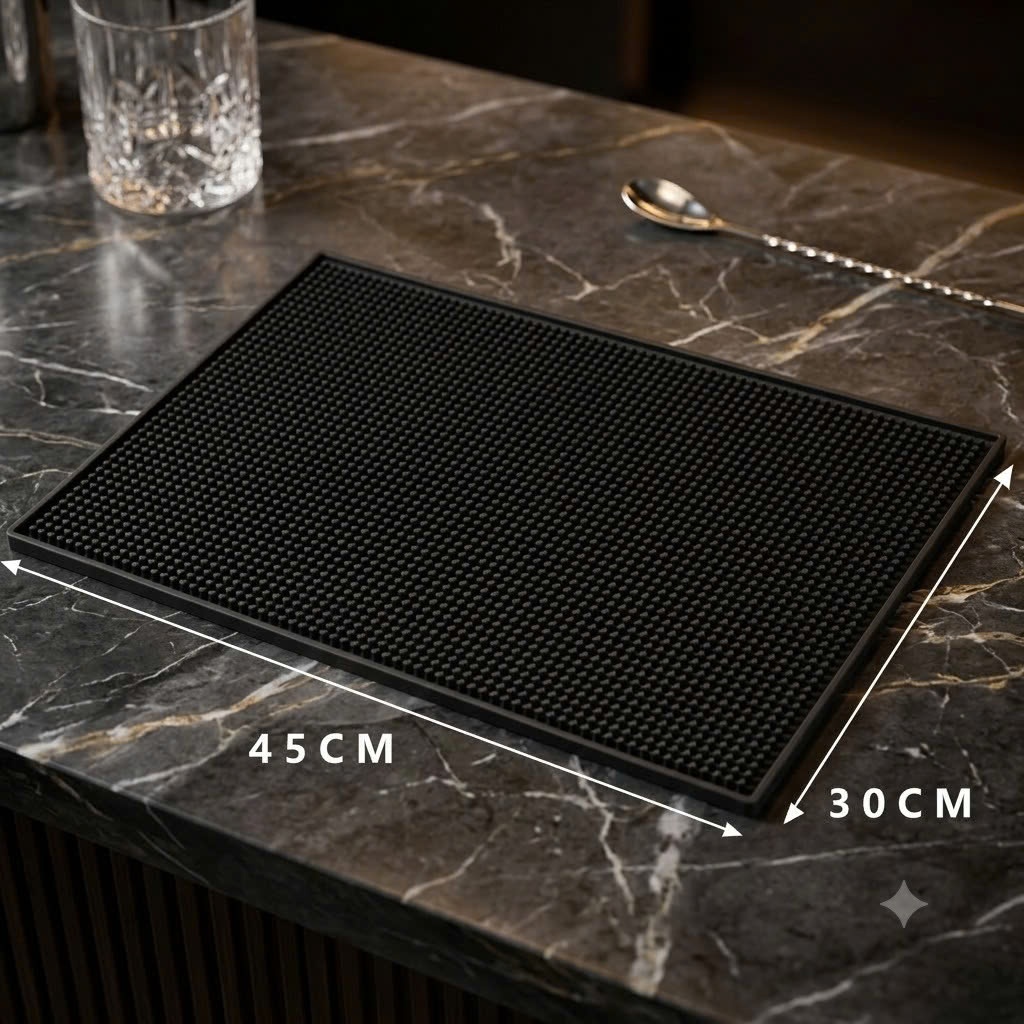Thảm Lót Cao Su Quầy Bar 45x30 cm (Rubber Bar Mat)