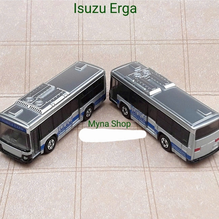 Mô hình xe bus tomica không hộp, Isuzu Erga