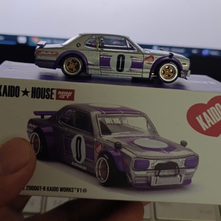 Loose Mini GT KAIDO HOUSE 1/64 Nissan Skyline 2000 GT-R 165