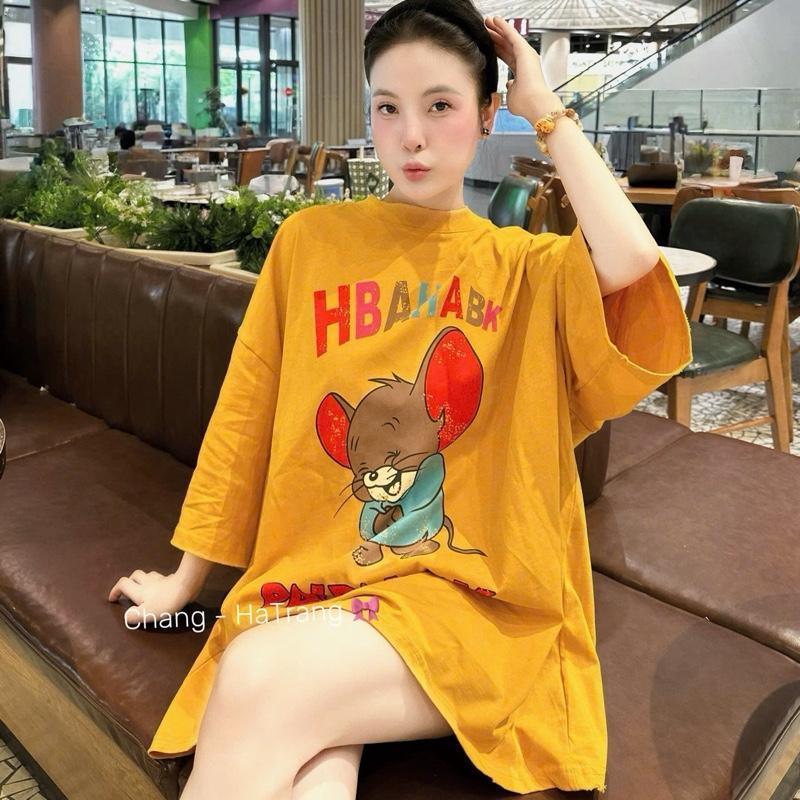 Áo váy chuột jery vàng cam QCCC