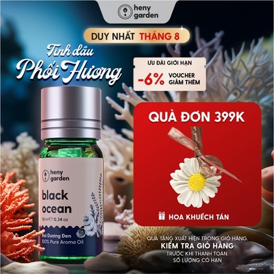 Tinh Dầu Nước Hoa Thơm Xông Phòng 3 Tầng Hương HENY GARDEN Sang Trọng, Giúp Thư Giãn, Làm Nến Thơm