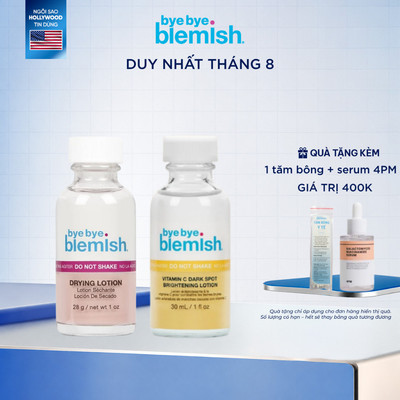 Combo Chấm mụn Original dành cho mụn đầu trắng, sưng đỏ và Chấm mụn Vitamin C dành cho da mụn thâm