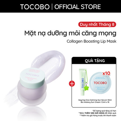 Mặt nạ dưỡng môi căng mọng Tocobo Collagen Boosting Lip Mask 20ml