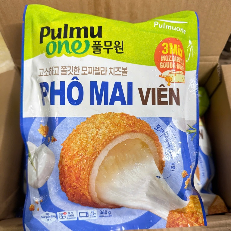 Phô Mai Viên Mozzarella Cheese Ball Pulmuone 360g