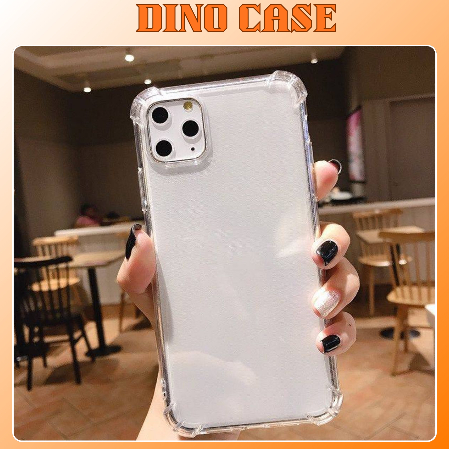 [ Giao Hoả Tốc]Ốp Lưng iPhone Trong Suốt Chống Sốc Cao Cấp – Viền Dày Bảo Vệ Camera, Chống Trầy Xước, Giữ Nguyên Màu Máy