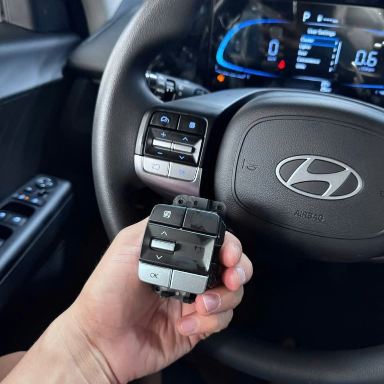 Công tắc điều khiển hành trình, Cruise Control xe Accent 2024 2025 2026 - Bảo hành 2 năm - có hướng 