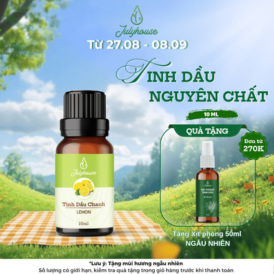 Tinh dầu Chanh 10ml Julyhouse