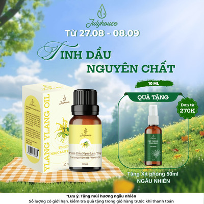 Tinh dầu Ngọc Lan Tây Julyhouse 10ml khử mùi làm thơm phòng