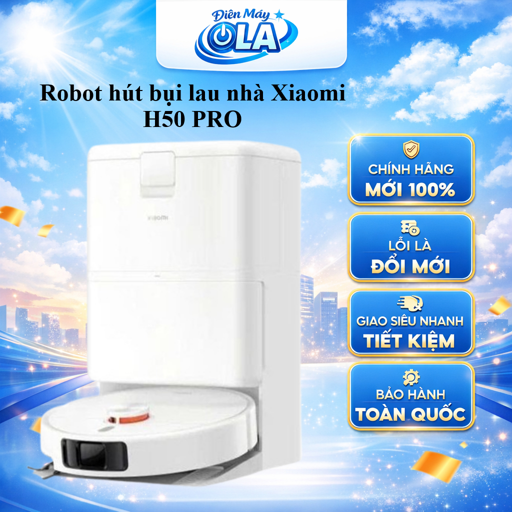 (TOÀN QUỐC) - H50 Pro - Robot hút bụi lau nhà Xiaomi H50 Pro