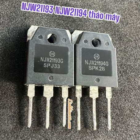2 Cặp NJW21193 NJW21194 To-247 tháo máy