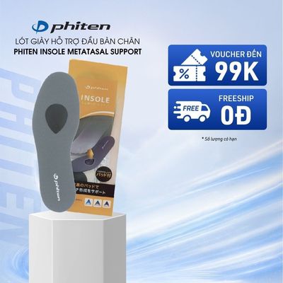 Lót Giày Hỗ Trợ Đầu Bàn Chân Phiten Insole Metatarsal Support