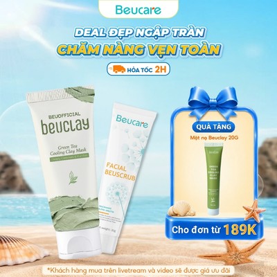 Kem giảm mụn nhanh 24h BEUACNES PLUS mụn trứng cá, chiết xuất rau má, hỗ trợ mờ thâm mụn 15g