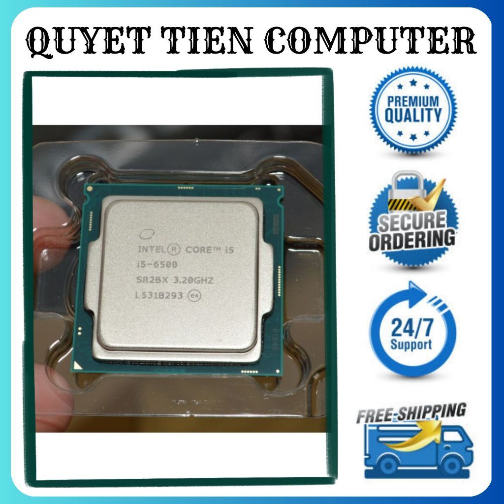 CPU Máy Tính Bàn Core I5 6500 7400 7500 , I7 6700 7700 chạy Socket 1151v1 (main H110- h270- B150-250