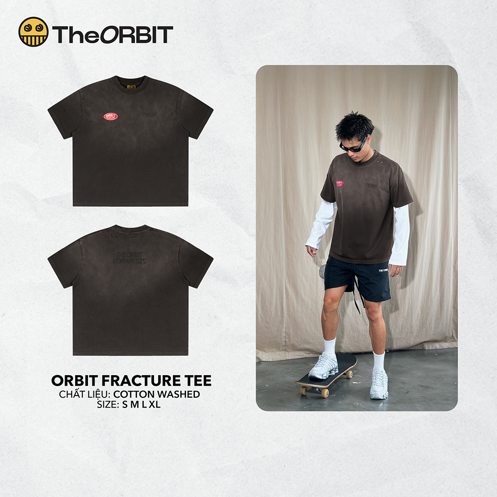 Áo Thun Nam Nữ The ORBIT FRACTURE TEE - Local Brand Chính Hãng
