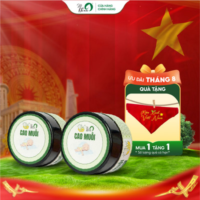 Combo 2 hũ Cao Muỗi Ola Papi 20g Thảo Dược Tự Nhiên Hỗ Trợ Làm Dịu Vết Côn Trùng Cắn