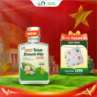 [TÍCH ĐIỂM XANH] Tinh dầu tràm khuynh diệp Newborn Mệ Đoan giúp giữ ấm, dưỡng ẩm da, hỗ trợ hô hấp cho bé sơ sinh 30ml