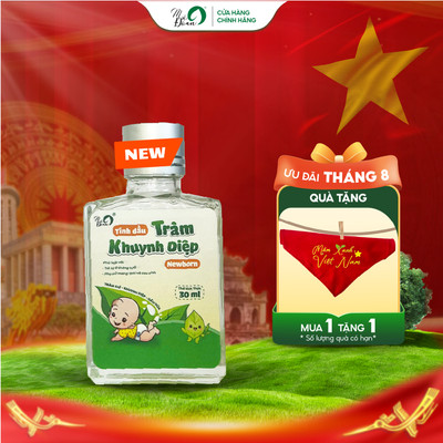 Tinh dầu tràm khuynh diệp Newborn Mệ Đoan giúp giữ ấm, dưỡng ẩm da, hỗ trợ hô hấp cho bé sơ sinh 30ml