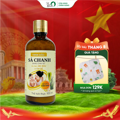 Tinh Dầu Sả Chanh Mệ Đoan Dạng Xịt 100ml - Thanh Lọc Không Khí, Khử Mùi Hôi Và Xua Đuổi Côn Trùng