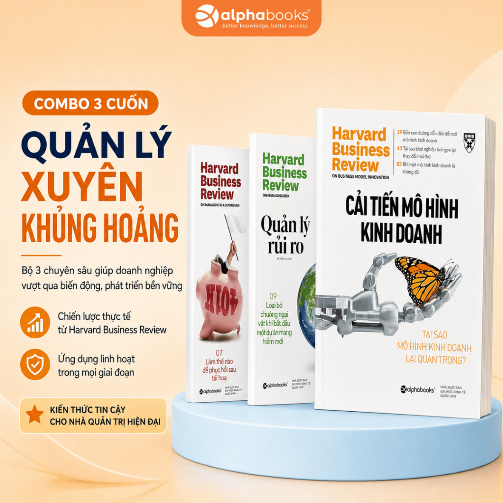 Sách: HBR OnPoint 2021 Quý I - Quản Lý Xuyên Khủng Hoảng (Combo 3 cuốn)