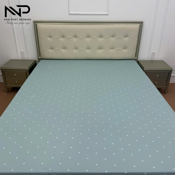 Ga Giường Thun Lạnh Silk Cao Cấp In 3D (không kèm vỏ gối)