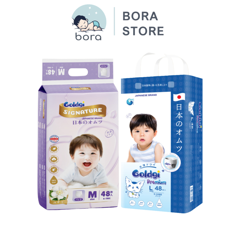 Bỉm Goldgi Nhật Bản chính hãng an toàn cho da bé