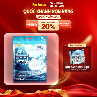 Gói Khẩu Trang 5D Perfetta Cool Mask, Hạ Nhiệt, Mát Lạnh