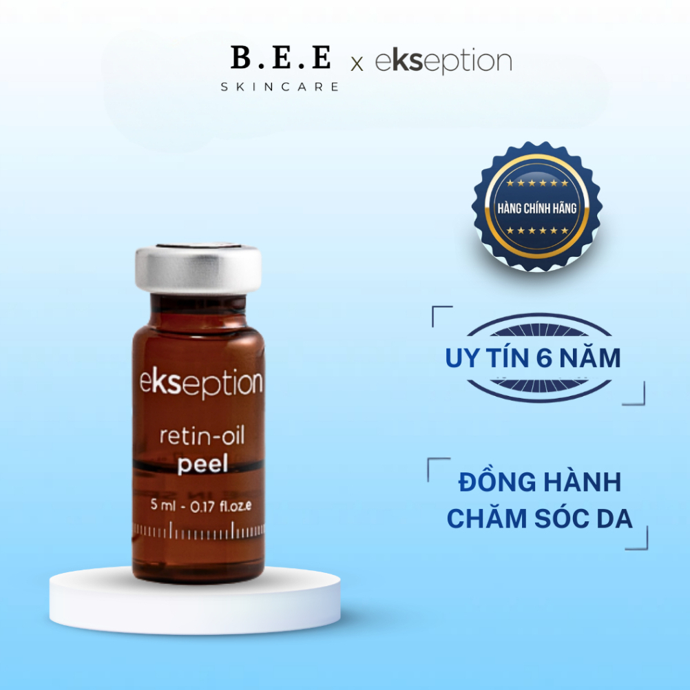 [HÀNG CÔNG TY] Peel Da Ekseption Retin-Oil 5ml Retinol Chống Lão Hóa, Tăng Sinh Collagen Bee Skincar