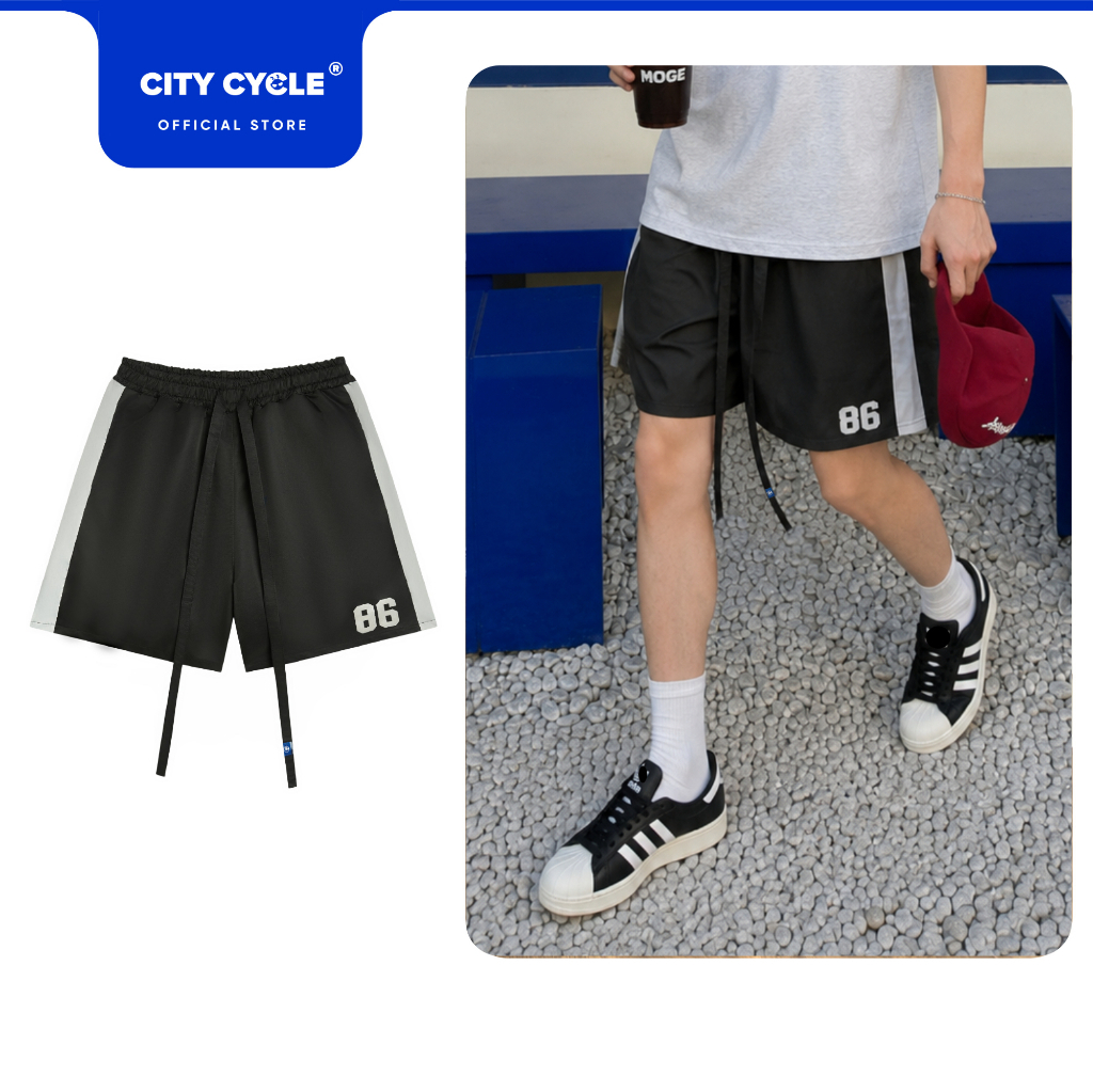 Quần short ngắn nam nữ đùi mùa hè Local Brand Chính Hãng City Cycle Quần short Neon Street