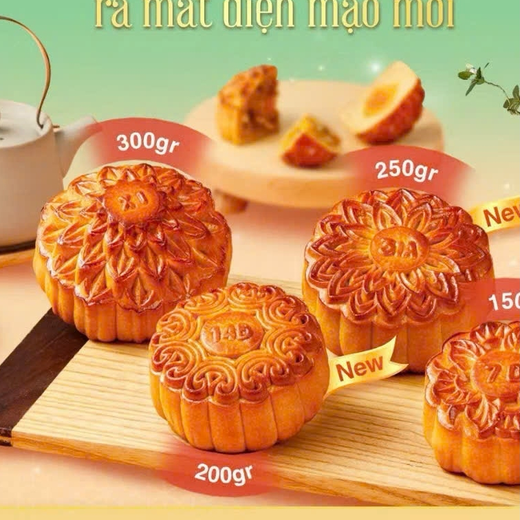 BÁNH LẺ 150gr TRUNG THU GIVRAL 1 TRỨNG