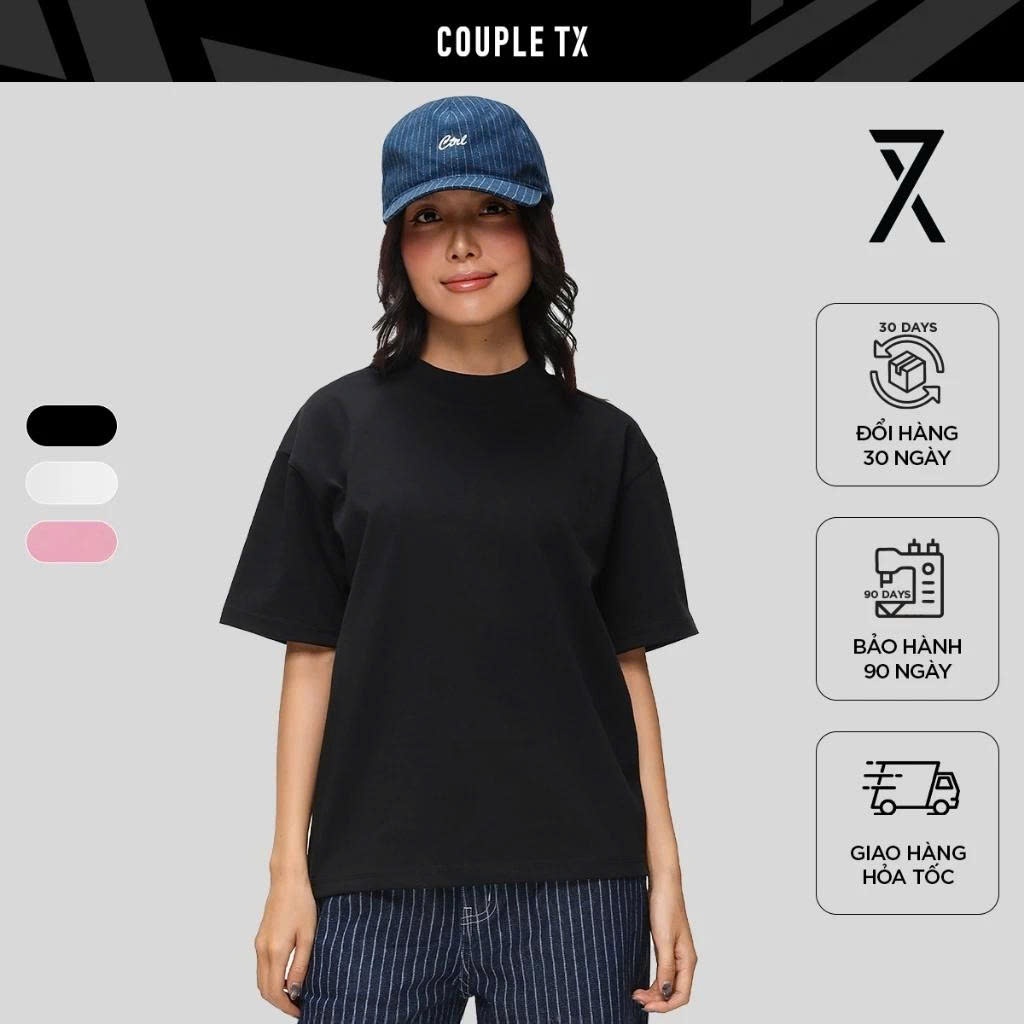 Áo thun nữ CTX By Couple TX Form Boxy WTS 2510