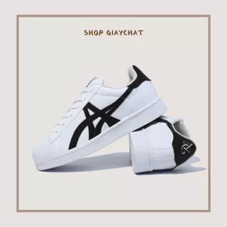 Giày Thể Thao HG TTANGEL, Giày Sneaker Trắng Đen Cổ Thấp Full Box Bill || AG03 Shell trắng