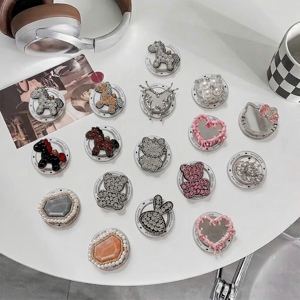 POPSOCKET MAGSAFE casetife MẪU GƯƠNG sang chảnh tiên lợi cho các dòng điện thoại