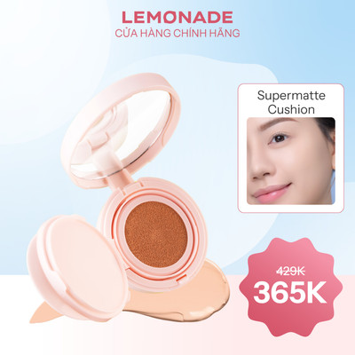 Phấn nước siêu kiềm dầu Lemonade Supermatte Cushion 15g