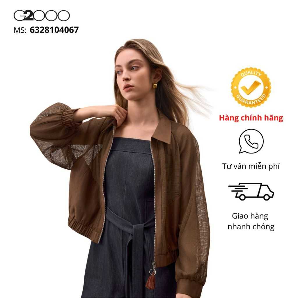 Áo Khoác Nữ G2000 (6328104067) Màu Nâu