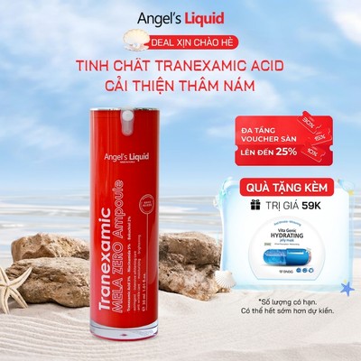 Tinh Chất Cải Thiện Thâm Nám Angel's Liquid Tranexamic Mela Zero Ampoule 30ml (ĐỎ)