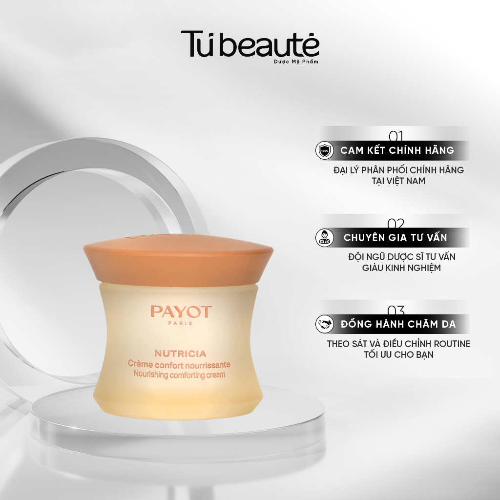 [HÀNG CÔNG TY] Kem Dưỡng Ẩm Và Nuôi Dưỡng Da Payot Nutricia Nourishing Comforting Cream 30ml