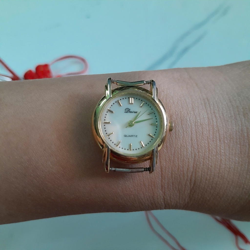 MẶT đồng hồ nữ DESIREE size 23mm second hand si nhật- đã qua sử dụng