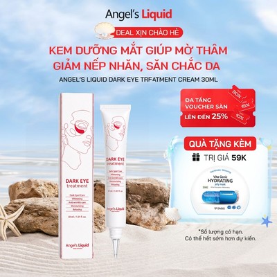 Kem Dưỡng Sáng & Săn Chắc Vùng Da Mắt Angel's Liquid Dark Eye Treatment 30ml