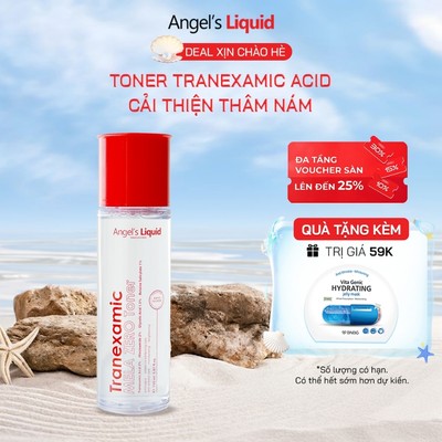Toner Acid Giúp Tẩy Da Chết, Làm Mờ Thâm Nám Angel's Liquid Tranexamic Mela Zero Toner 150ml