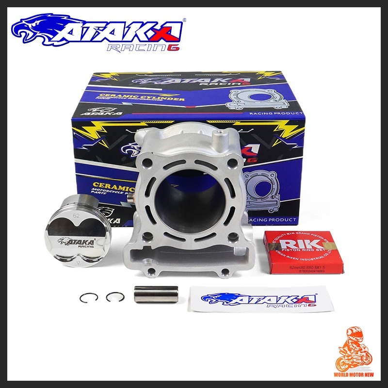 lòng kiếng Ceramic ATAKA Racing cho xe Exciter155/155 R15 v1/v2 FZ155vva/XSR155/MT15vva/NVX155 /WR15