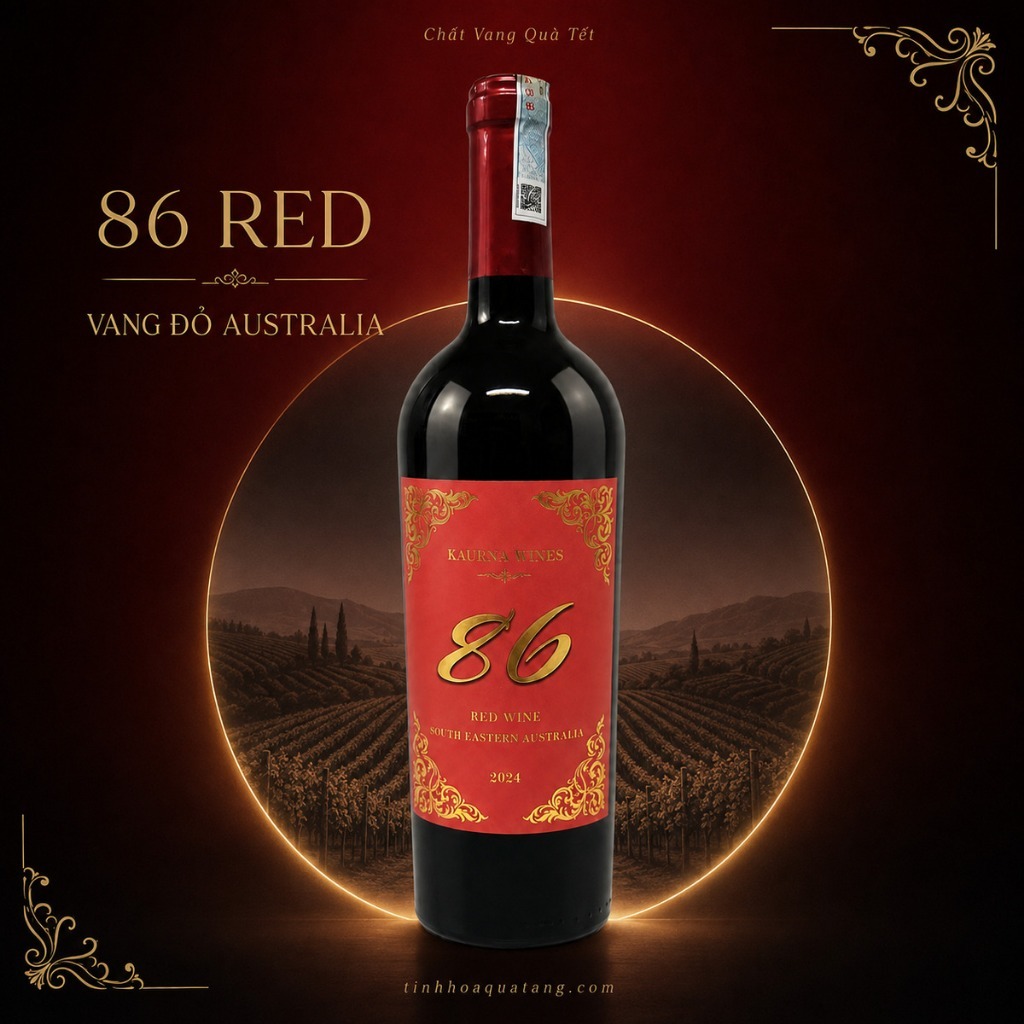 Rượu Vang Đỏ Australia 86 13,5% 750ml