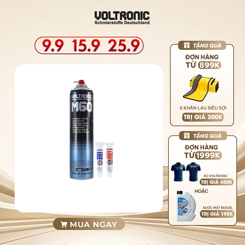 Bộ vệ sinh thắng xe, heo dầu, đĩa phanh nhập khẩu Đức VOLTRONIC BRAKE SERVICE KIT (VOLTRONIC M60, M1