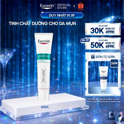 Tinh chất dưỡng cho da mụn Eucerin® DermoPure Clinical SOS Serum 40ml | Tinh chất giảm mụn | Skincare