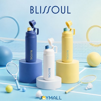 Bình giữ nhiệt LocknLock Blissoul LHC4458 700ml, siêu nhẹ, Inox316, quai xách tiện lợi, hàng chính hãng - JoyMall