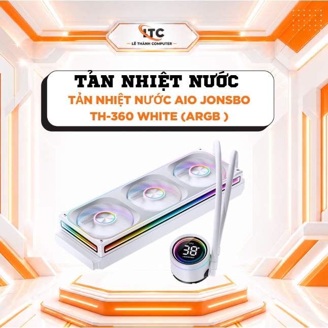 Tản nhiệt nước AIO Jonsbo TH-360 White - Bảo hành 24 tháng