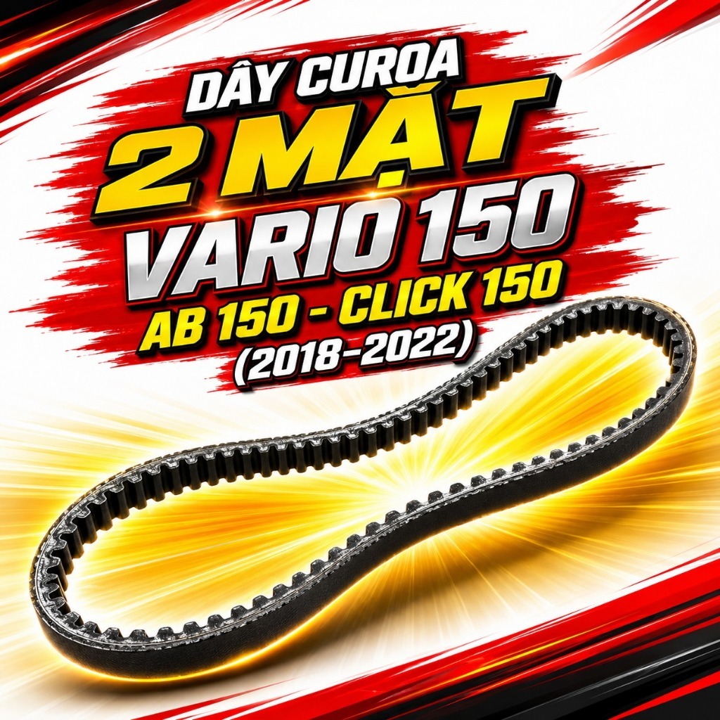 Dây curoa Vario 150, Airblade 150, Click 150 K36 đời 2018- 2022