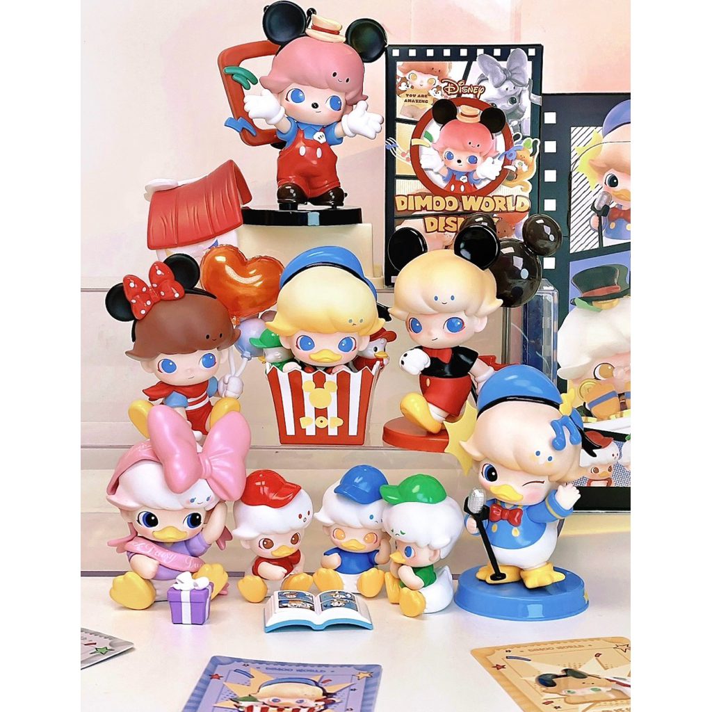 [Sẵn | Chính hãng] - Mô hình Dimoo WORLD x DISNEY Series Figures