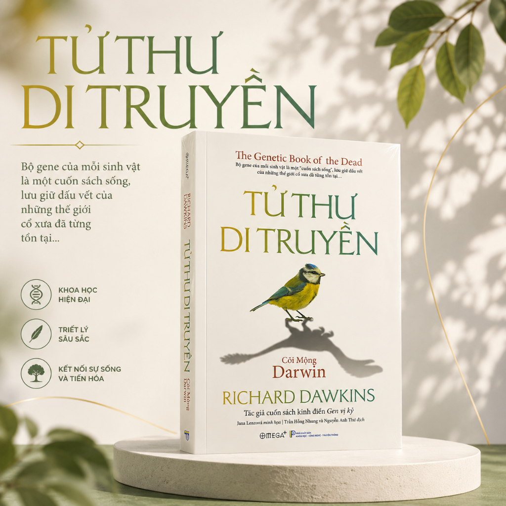 Sách - Tử thư di truyền: Cõi mộng Darwin